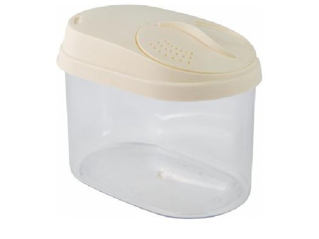 Банка для сыпучих продуктов Sugar&Spice с дозатором 0,8 л шампань